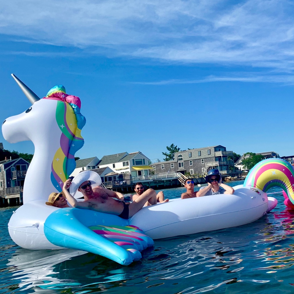 provincetown floating unicorn